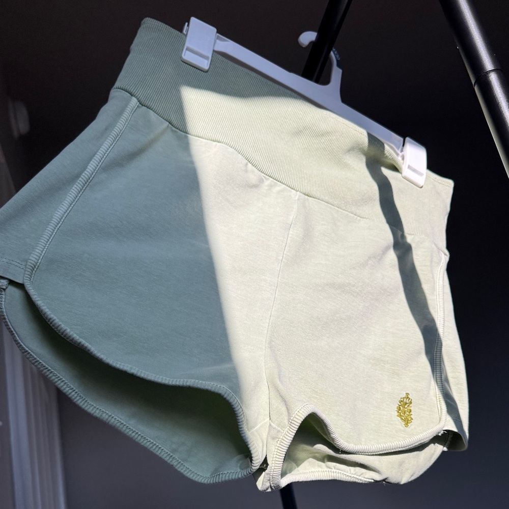FP Movement by Free People Light Green Athletic Shorts